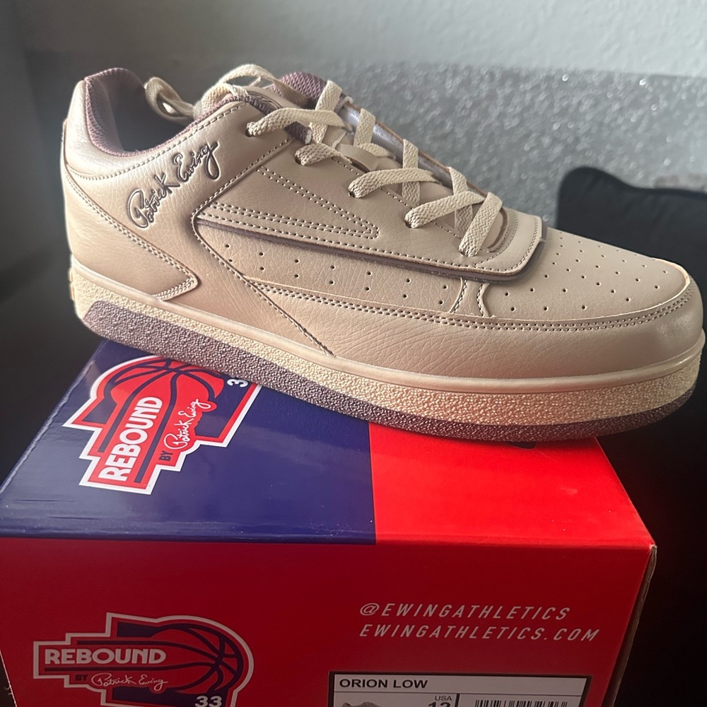 Ewing Athletics Orion Low Tan Sneakers